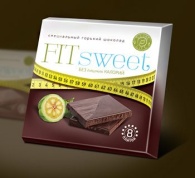 Горький шоколад Fit sweet - 40 гр.