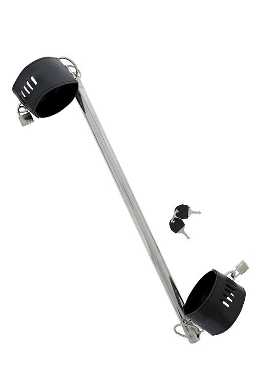 Металлическая распорка для рук с неопреновыми манжетами BLAZE SPREADER BAR   HAND CUFFS