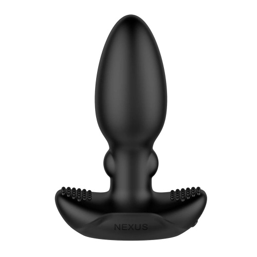 Черная анальная вибровтулка Nexus Beat - 10,8 см.