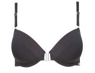 Бюстгальтер с формованными чашками и кружевной спинкой