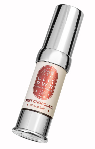 Стимулирующий бальзам для клитора Clit Pwr с ароматом мятного шоколада - 15 мл.