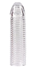 Увеличивающая насадка с ребрами Kanikule - 17 см.