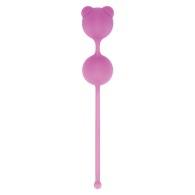 Розовые вагинальные шарики PUSSYNUT DOUBLE SILICONE