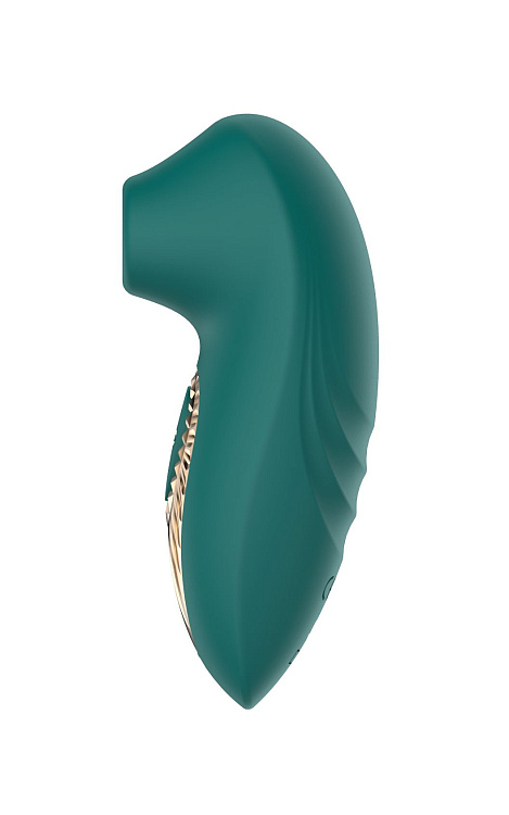 Зеленый вакуумный стимулятор клитора