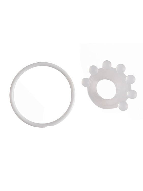 Эрекционное кольцо с мягкой стимулирующей насадкой