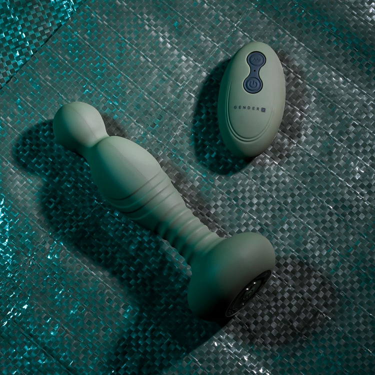 Вибростимулятор точки G с поступательными движениями The General - 14 см.