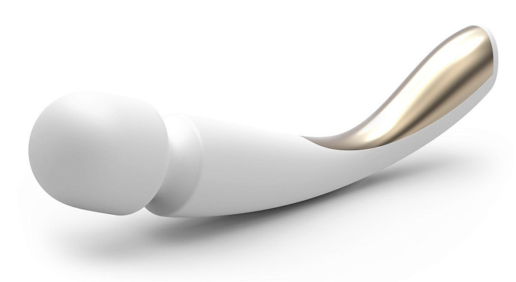 Профессиональный массажер Smart Wand Medium белого цвета