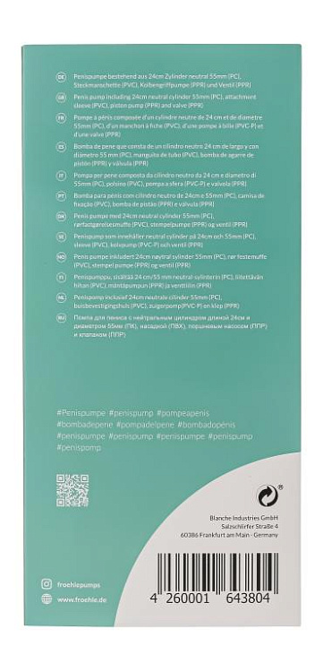 Вакуумная помпа с насосом в виде поршня ХL Professional