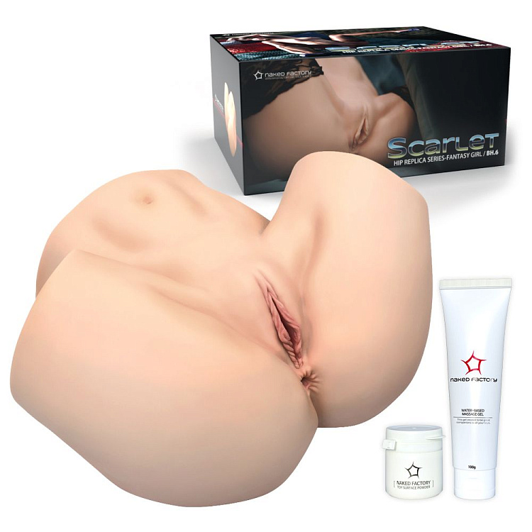 Мастурбатор-полуторс Naked Factory Scarlet