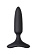 Черная анальная втулка Hush 2 (XS) - 12,1 см.