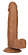 Коричневый фаллоимитатор Size Queen 6  - 20,25 см.