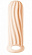 Телесный фаллоудлинитель Homme Wide - 13 см.