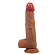 Телесный фаллоимитатор из жидкого силикона Lisle - 20,6 см.