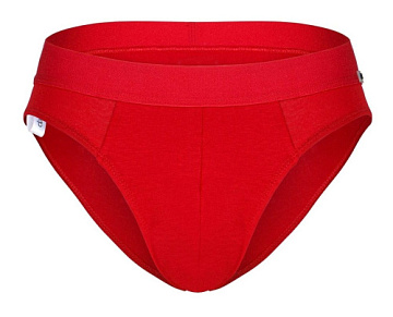 Красные бамбуковые трусы-брифы