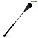 Черный стек с удлиненным наконечником - 47 см.