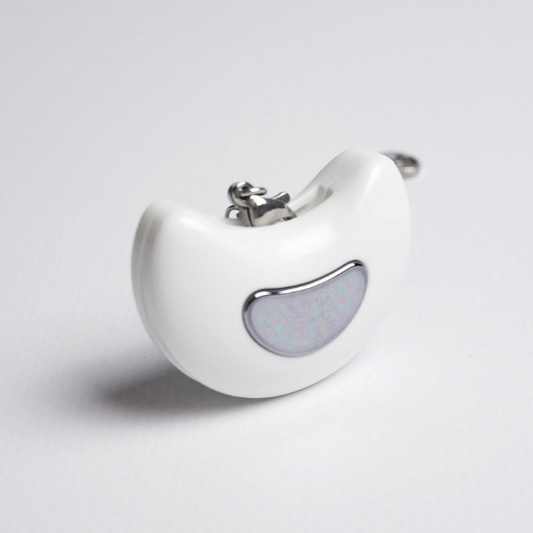 Белое эрекционное виброкольцо с пультом ДУ