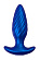 Синяя анальная вибровтулка Closs с управлением через приложение