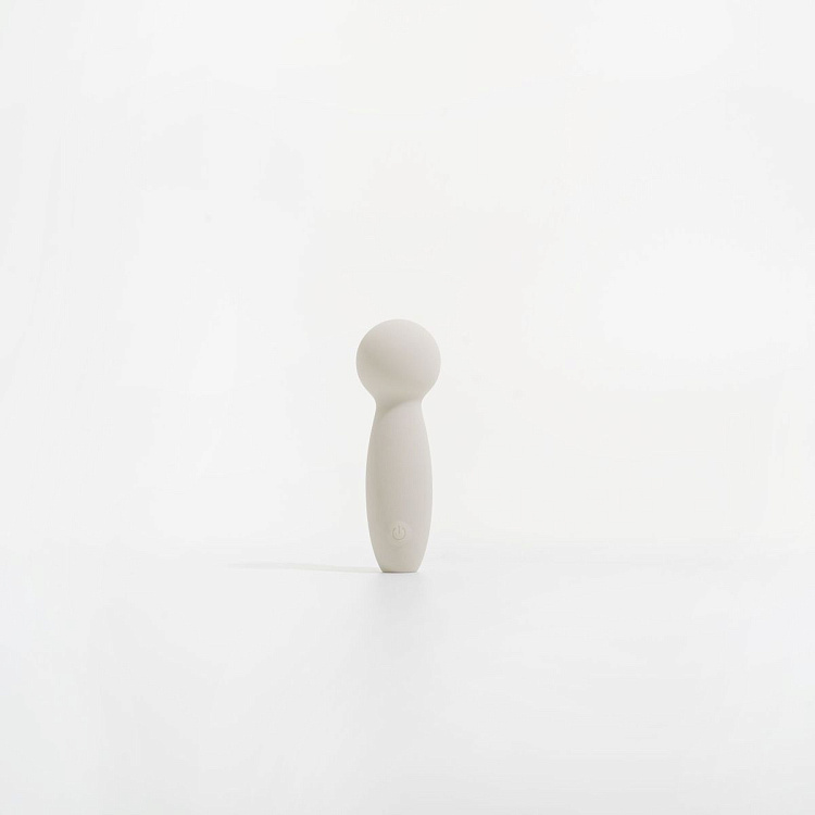 Серый мини-вибромассажёр Harmony