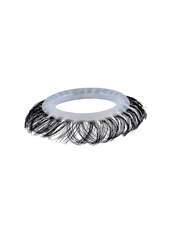Эластичное эрекционное колечко с черными «ресничками»
