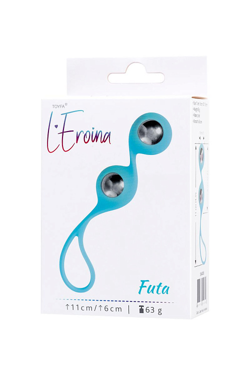 Голубые вагинальные шарики Futa