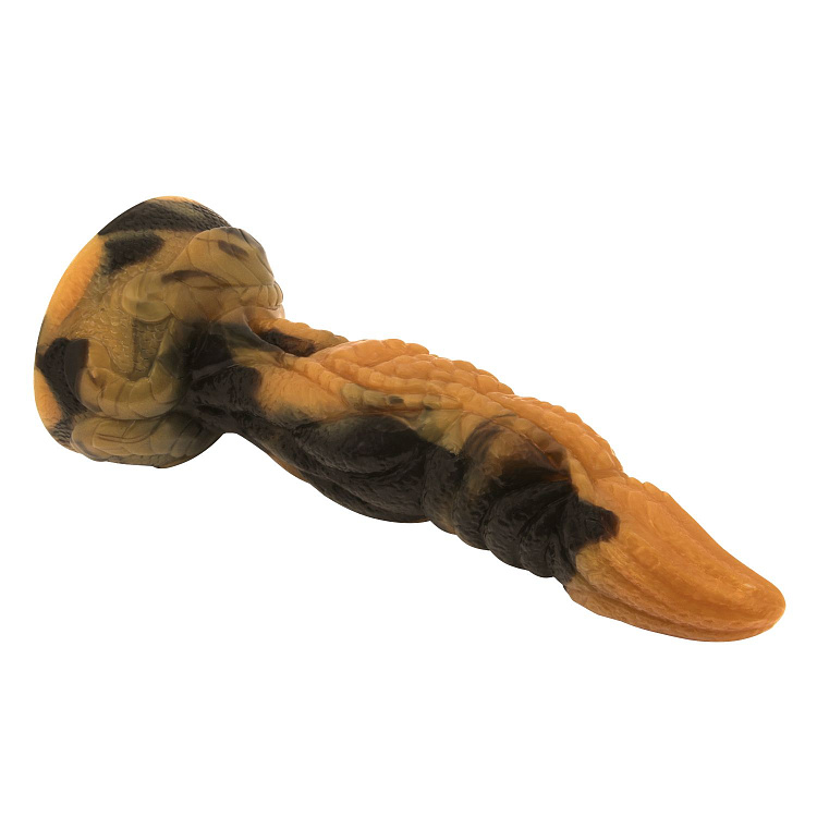 Силиконовый фантазийный фаллоимитатор Tyrannosaurus - 20,5 см.