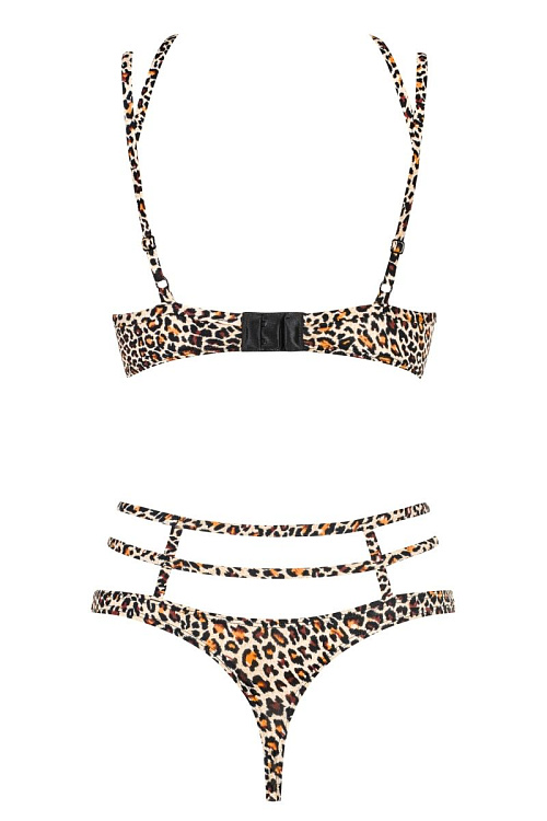 Пикантный комплект Selvy с открытой грудью