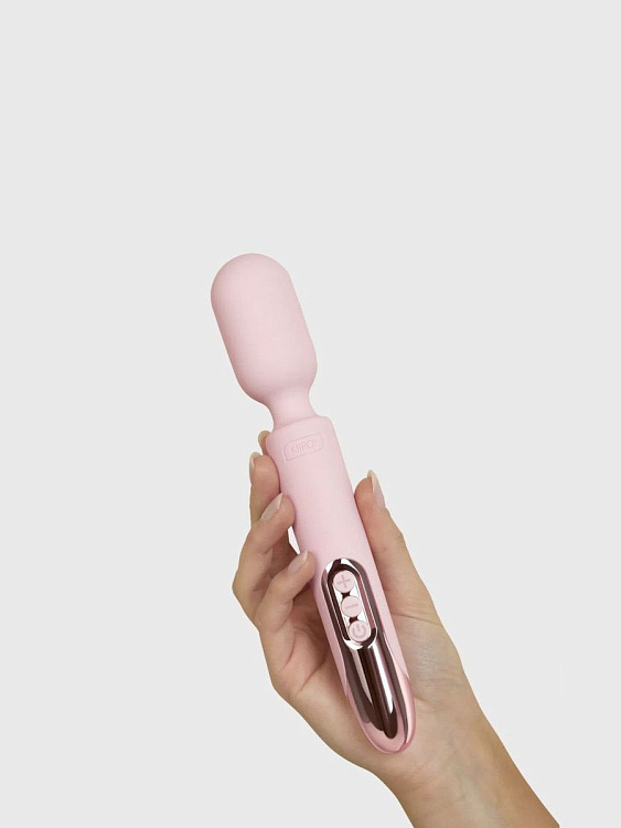 Розовый интерактивный вибратор ProWand Vibrator