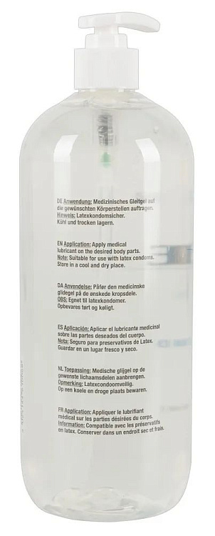 Гель-смазка на водной основе Just Glide Waterbased - 1000 мл.