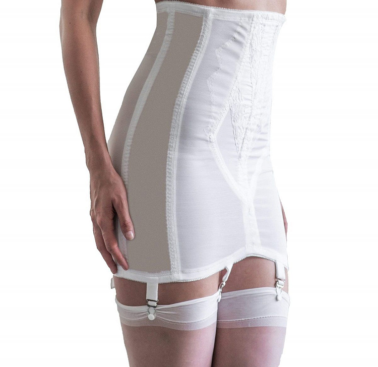Корсетный пояс для чулок очень сильной коррекции