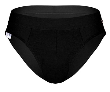 Черные бамбуковые трусы-брифы