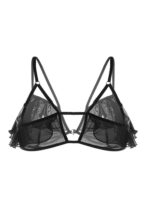 Бралетт Lora с воланами и застежкой спереди