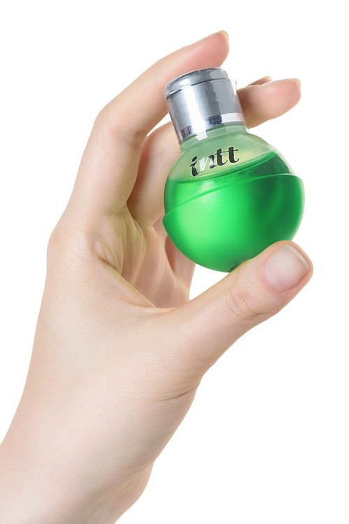 Массажное масло FRUIT SEXY Mint с ароматом мяты и разогревающим эффектом - 40 мл.