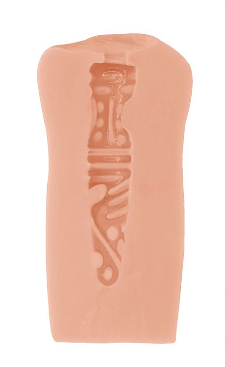 Мастурбатор с виброкольцом Satisfaction Magazine Airhostess