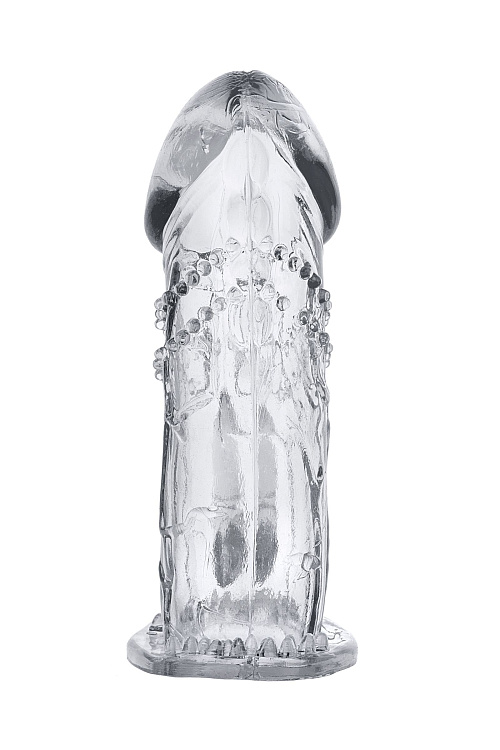 Прозрачная насадка на пенис Uco - 13 см.
