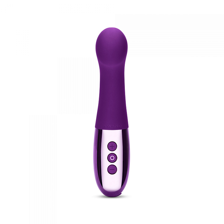 Фиолетовый вибростимулятор для G-точки Gee - 16,6 см.