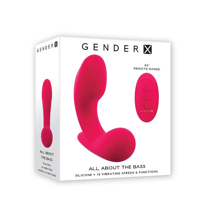 Розовый вибростимулятор G зоны All About the Bass