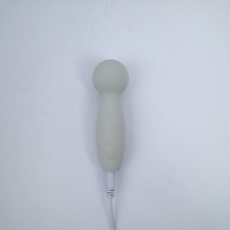 Серый мини-вибромассажёр Harmony