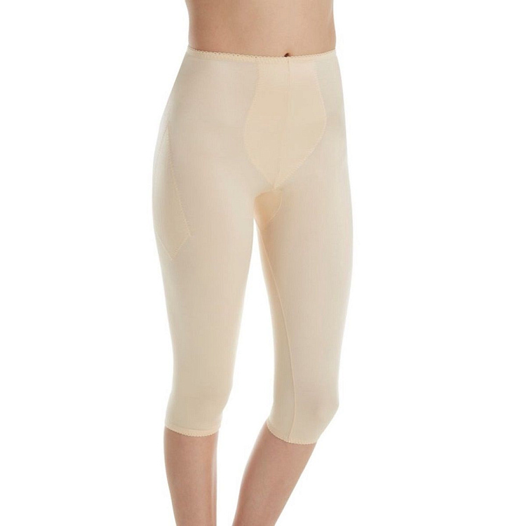 Шелковистые корсетные штаны-капри слабой степени коррекции
