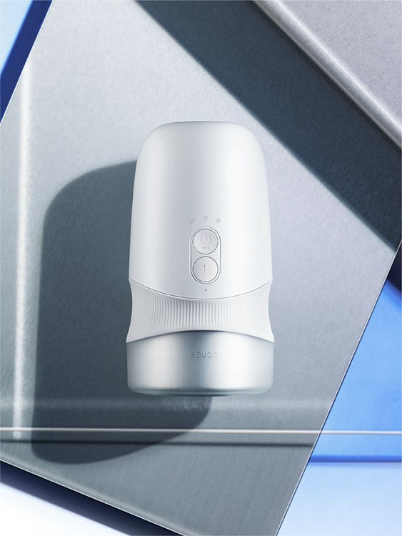 Белый автоматический мастурбатор Extra Sauce