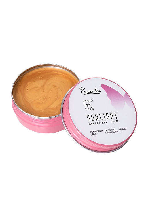 Мерцающий крем Eromantica Sunlight - 60 гр.