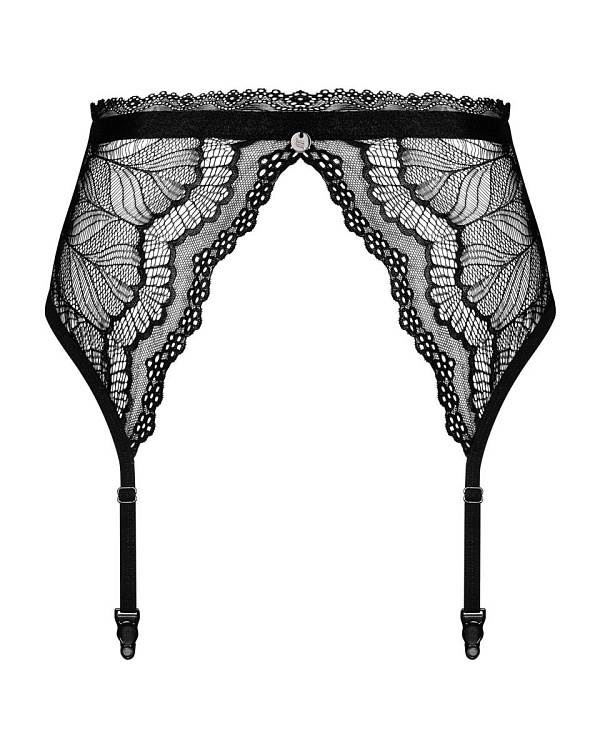 Эффектный кружевной пояс для чулок Isabellia с бантиком