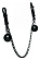 Зажимы для сосков с утяжелителями и цепочкой Clamps with Ball Weights and Chain