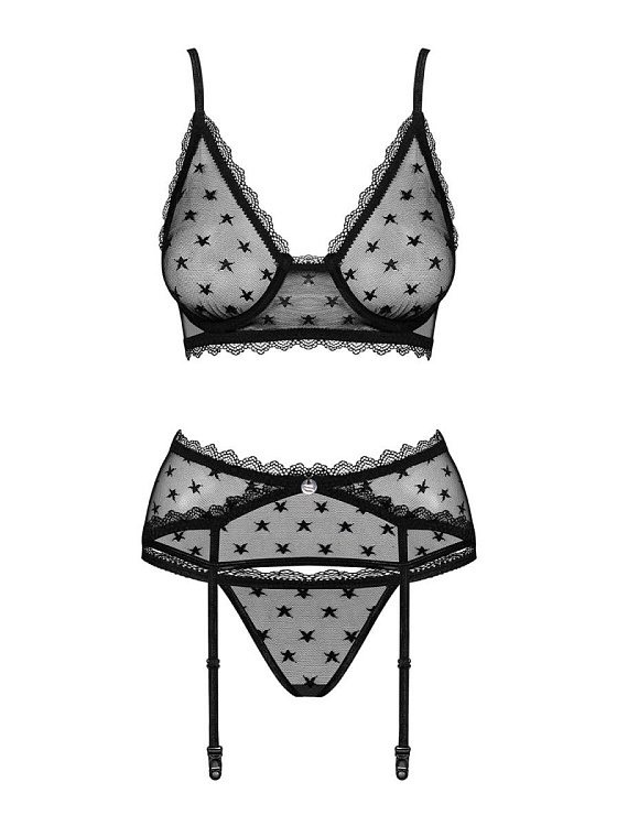 Восхитительный комплект белья Astralya с поясом для чулок