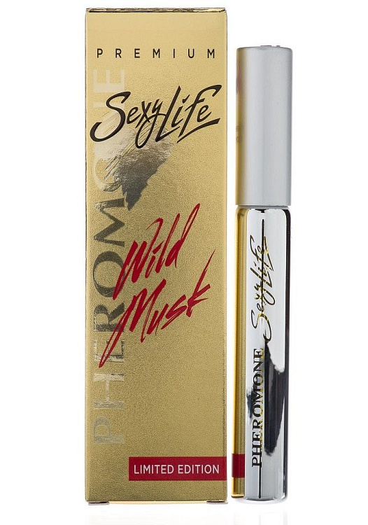 Мужские духи Wild Musk №4 с мускусом и феромонами - 10 мл.