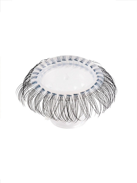 Эластичное эрекционное кольцо с длинными черными «ресничками»