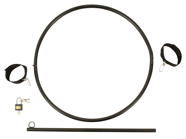 Обруч с распоркой и наручниками для фиксации