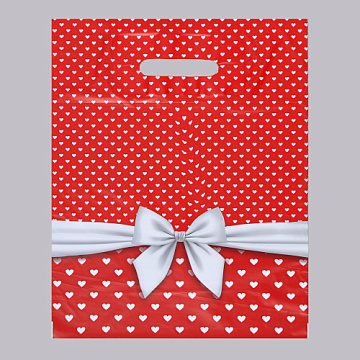 Пакет «Скарлетт» с вырубной ручкой (30х38 см)