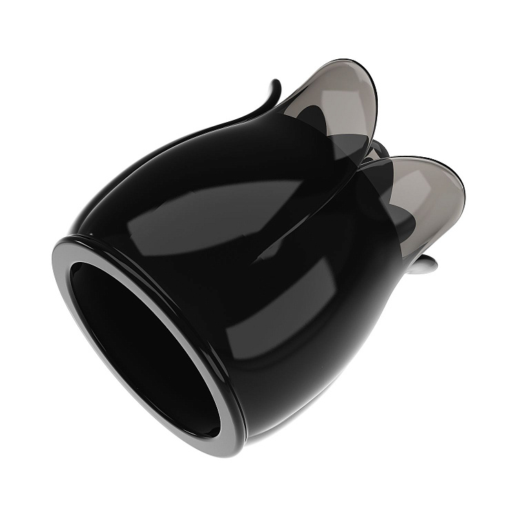 Черная насадка для wand-массажера