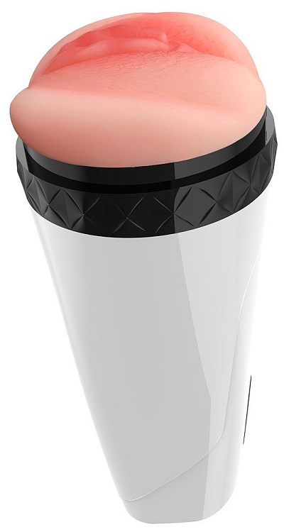 Мастурбатор-вагина с вибрацией в колбе Molly