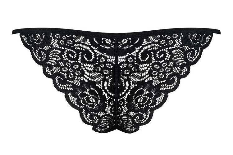 Нежные кружевные трусики с цветочным узором